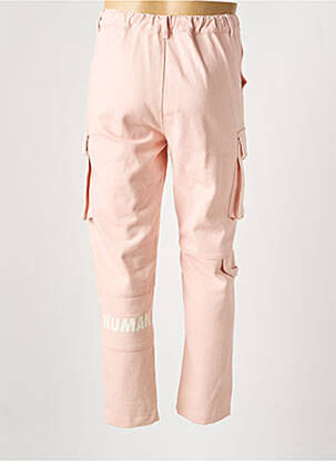 Pantalon cargo rose HUMAN WITH ATTITUDE homme