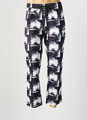 Pantalon droit noir HUMAN WITH ATTITUDE homme
