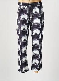 Pantalon droit noir HUMAN WITH ATTITUDE homme