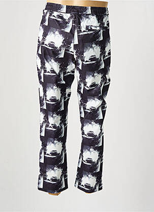 Pantalon droit noir HUMAN WITH ATTITUDE homme