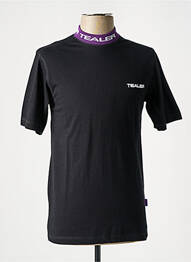 T-shirt noir TEALER homme