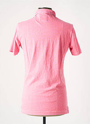 Polo rose SUPERDRY homme