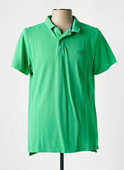 Polo vert SUPERDRY pour homme seconde vue