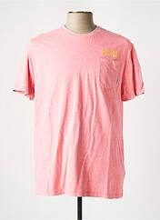 T-shirt rose SUPERDRY pour homme seconde vue