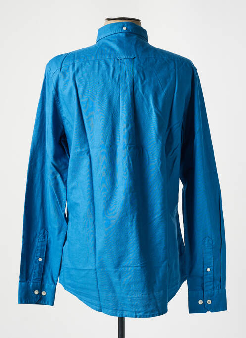 Chemise manches longues bleu FARAH pour homme