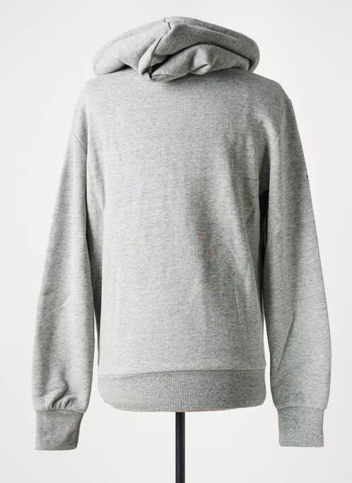 Sweat-shirt gris SUPERDRY pour homme