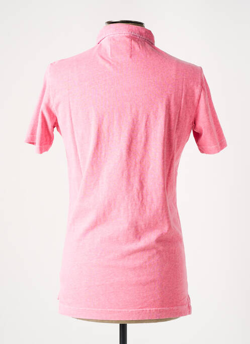 Polo rose SUPERDRY pour homme