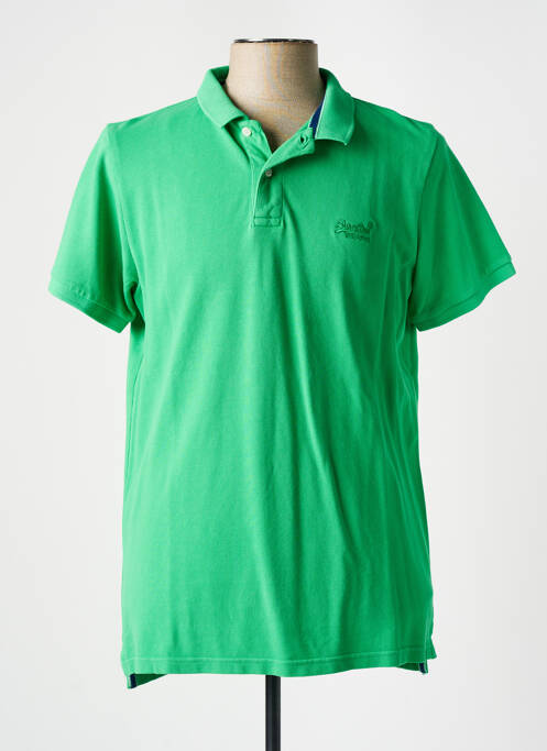 Polo vert SUPERDRY pour homme