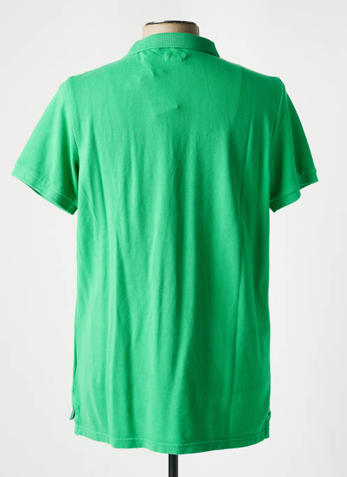 Polo vert SUPERDRY pour homme