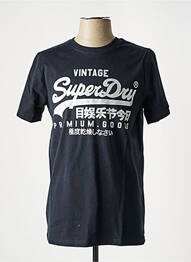 T-shirt noir SUPERDRY homme