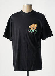 T-shirt noir TEALER homme