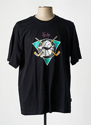 T-shirt noir TEALER homme