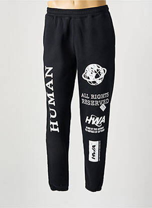 Jogging noir HUMAN WITH ATTITUDE homme