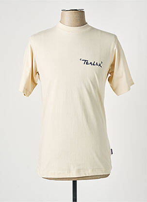 T-shirt beige TEALER homme