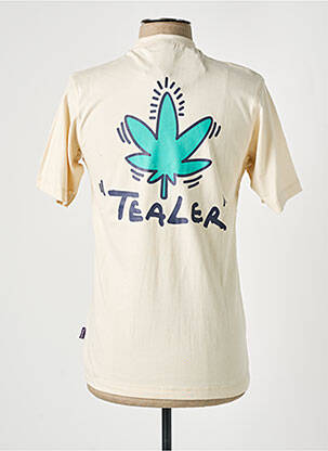 T-shirt beige TEALER homme