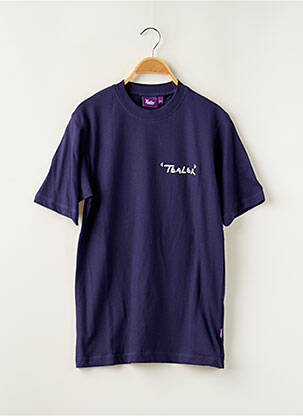 T-shirt bleu TEALER homme