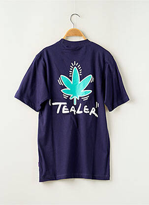 T-shirt bleu TEALER homme