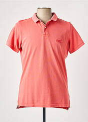 Polo rose SUPERDRY pour homme seconde vue