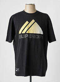 T-shirt noir SUPERDRY homme