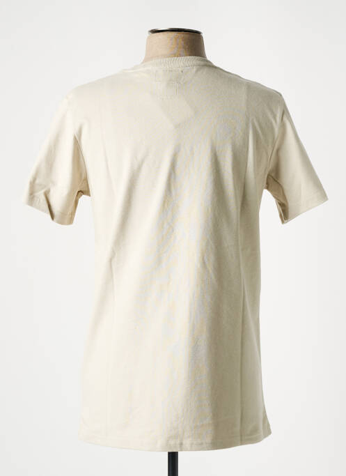 T-shirt beige SUPERDRY pour homme