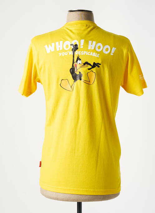 T-shirt jaune TEALER pour homme