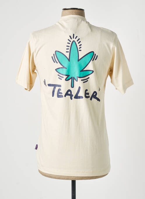 T-shirt beige TEALER pour homme