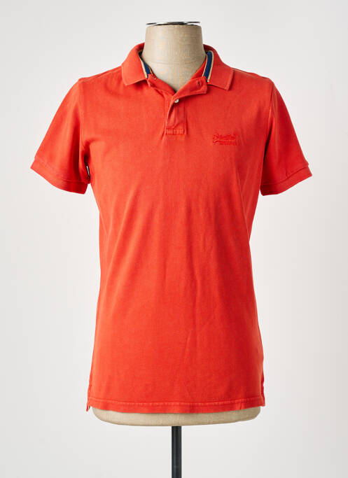 Polo rouge SUPERDRY pour homme