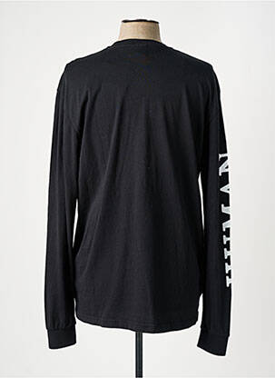 T-shirt noir HUMAN WITH ATTITUDE homme