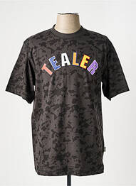 T-shirt noir TEALER homme