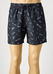 Short de bain noir NIKE pour homme seconde vue