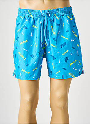 Short de bain bleu NIKE homme