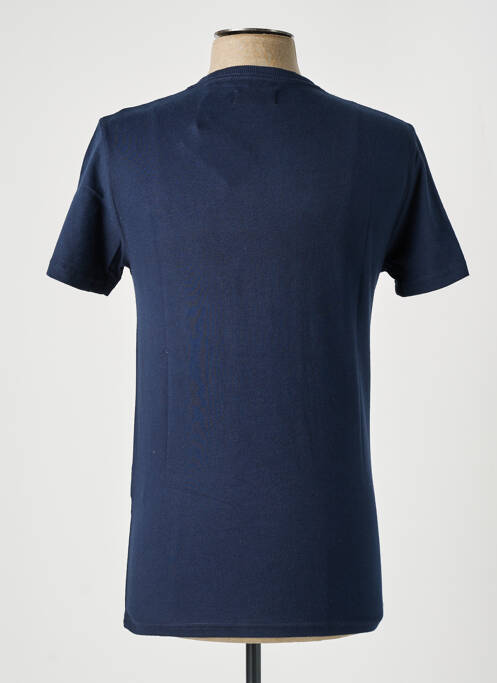 T-shirt bleu SUPERDRY homme