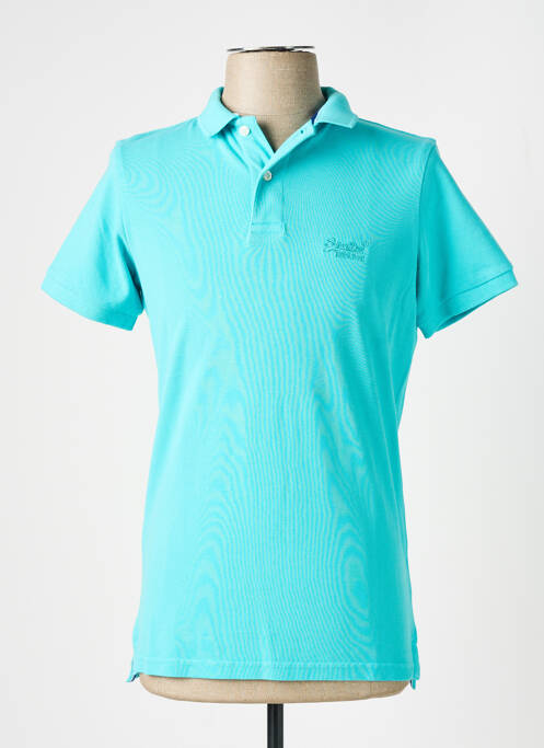 Polo vert SUPERDRY pour homme