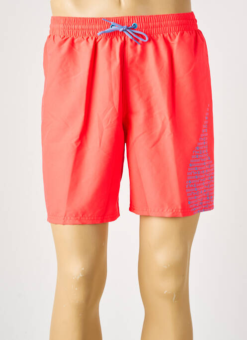 Short de bain rouge NIKE pour homme