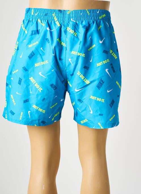 Short de bain bleu NIKE pour homme