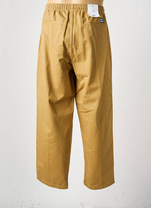 Pantalon large beige OBEY pour homme