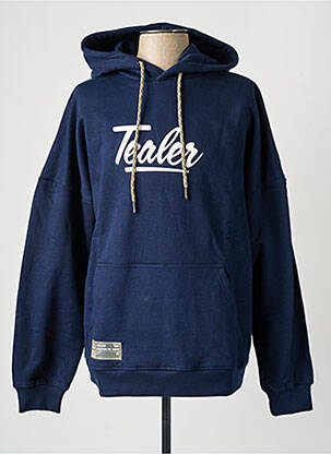 Sweat-shirt bleu TEALER homme