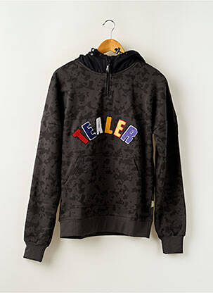 Sweat-shirt noir TEALER homme