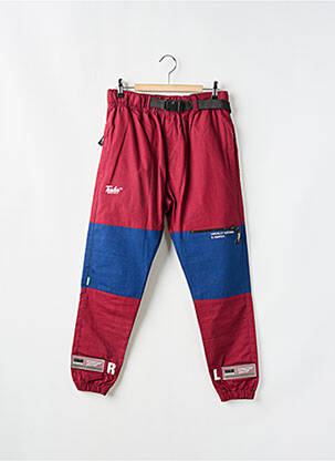 Pantalon droit rouge TEALER homme