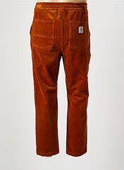 Pantalon droit marron CARHARTT pour homme seconde vue