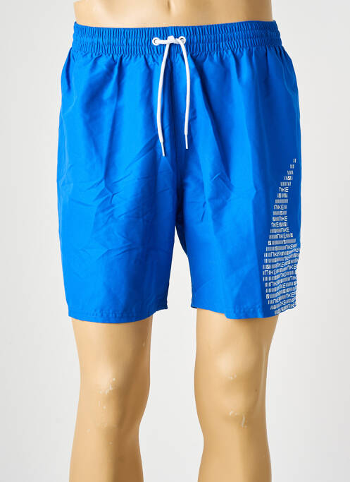 Short de bain bleu NIKE pour homme