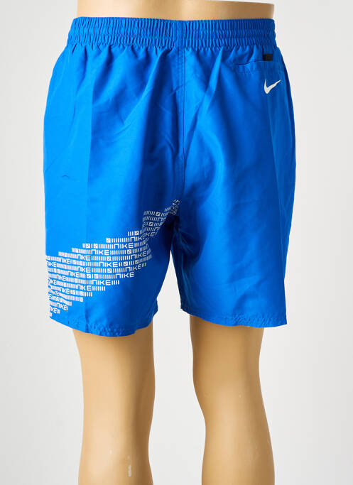 Short de bain bleu NIKE pour homme