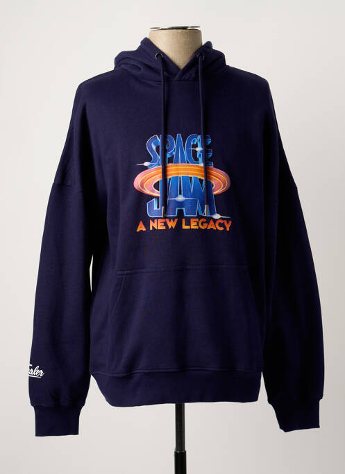 Sweat-shirt bleu TEALER pour homme