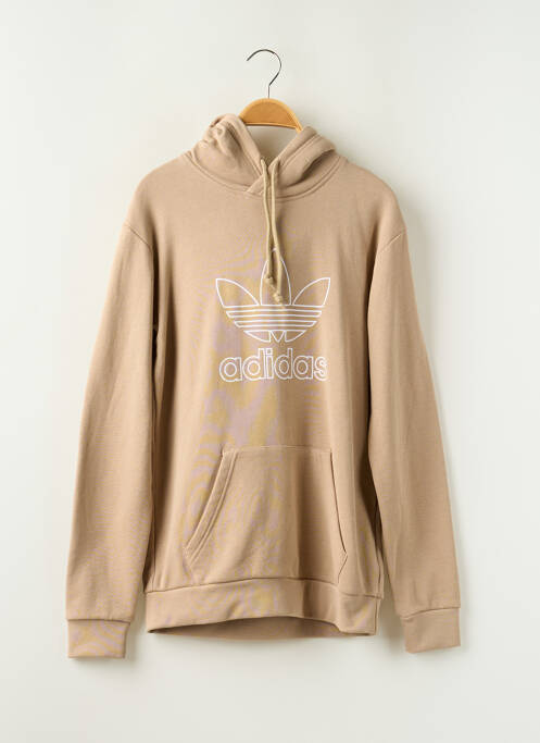 Sweat-shirt beige ADIDAS pour homme