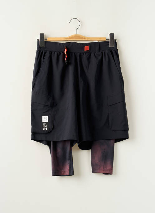 Short noir UNDER ARMOUR pour homme