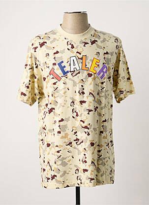 T-shirt beige TEALER homme