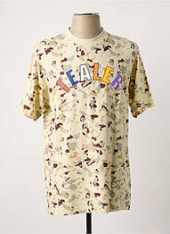 T-shirt beige TEALER homme