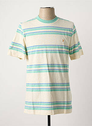 T-shirt beige FARAH homme