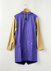 Parka violet RAINS pour homme seconde vue