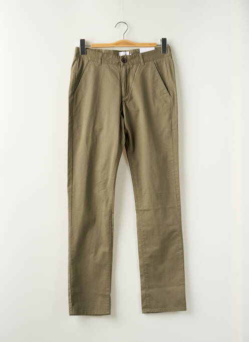 Pantalon chino kaki FARAH pour homme